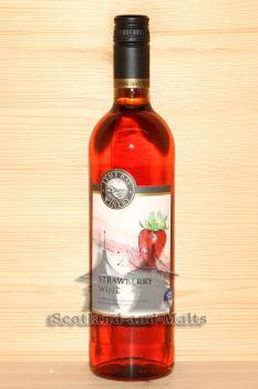 Strawberry Wine - Erdbeer Wein von der Lyme Bay Winery