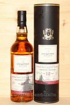 Strathmill 2006 - 12 Jahre Bourbon Hogshead No. 801534 + finished in PX Sherry Octaves mit 57,3% - A. D. Rattray