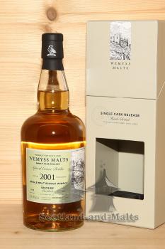 Mortlach 2001 / 2018 - Spiced Creme Brulee - 17 Jahre Bourbon Hogshead mit 46,0% single Malt scotch Whisky von Wemyss Malts
