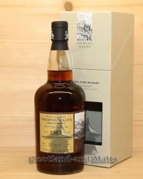 Invergordon 1987 / 2018 - Sweet Sycramore Sap - 31 Jahre Sherry Butt mit 46,0% von Wemyss Malts - single Grain scotch Whisky