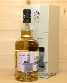Croftengea 2006 - Beekeeper’s Smoker - 13 Jahre Bourbon Hogshead mit 46,0% von Wemyss Malts - single Malt scotch Whisky