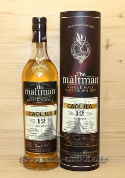 Caol Ila 2007 - 12 Jahre Bourbon Cask No. 303197 mit 53,3% von The Maltman - single Malt scotch Whisky