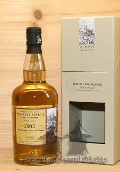 Strathclyde 2005 Citrus Scents - 13 Jahre Bourbon Barrel mit 46,0% von Wemyss Malts - single Grain scotch Whisky