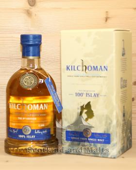 Kilchoman 100% Islay 9.Edition Bourbon Barrel mit 50,0%
