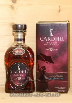 Cardhu 15 Jahre - single Malt scotch Whisky mit 40,0%