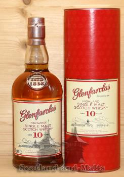 Glenfarclas 10 Jahre Highland Single Malt Scotch Whisky mit 40,0%