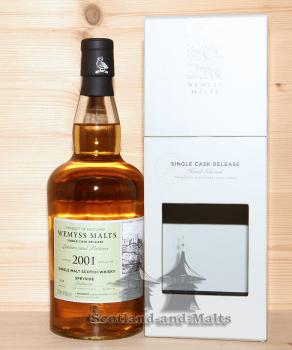 Dailuaine 2001 / 2018 - Lotions and Potions - 17 Jahre Bourbon Hogshead mit 46,0 % von Wemyss Malts - single Malt scotch Whisky / Sample ab
