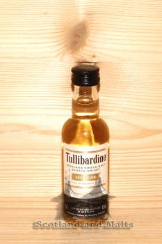 Tullibardine Souvereign mit 43,0% - Highland Single Malt scotch Whisky in der 50ml Miniatur