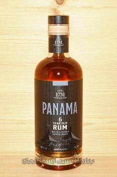 1731 Fine & Rare Rum - Panama Rum 6 Jahre Bourbon Cask mit 46,0% - Single Origin Rum aus Panama