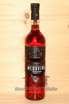 MEDOVINA - Ribezlova (Med mit schwarzen Johannisbeeren) Premium Rosé Med aus der Slowakei