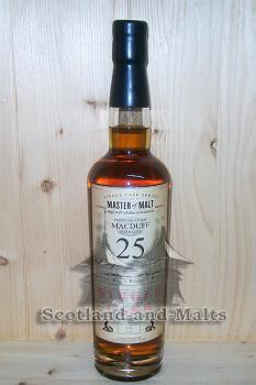 Macduff 1990 - 25 Jahre Sherry Butt 55,0% - Master of Malt Single Cask Bottlings