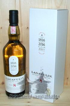 Lagavulin 8 Jahre 200th Anniversary - Islay single Malt scotch Whisky