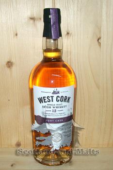 West Cork 12 Jahre - Port Cask Finish - Irish single Malt Whiskey