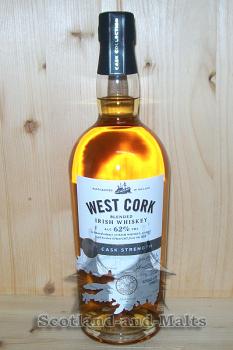 West Cork Cask Strength mit 62,0% - Blended Irish Whiskey