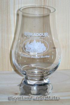 Glencairn Glas -  mit Aufdruck Edradour Distillery