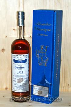 Glenlivet 1972 - 36 Jahre Fino Sherry Cask + 10 Monate Jamaica Rum Finish (Cask from Long Pond Distillery) mit 44.9% - Alambic Classique Collection