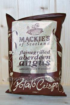 Mackies of Scotland - flamegrilled Aberdeen Angus - 150g Potato Crisps