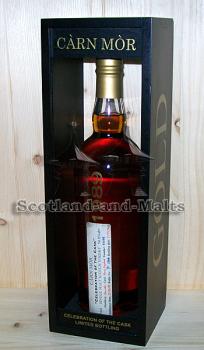 Glenrothes 1989 - 24 Jahre Sherry Hogshead No. 11192 mit 54,8% - Carn Mor "Black and Gold" Celebration of the Cask