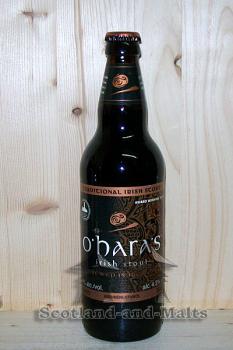 Irish Stout 4,3% - oHaras Irish Stout brewed in Ireland