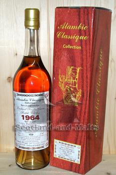 Dumbarton 1964 - 50 Jahre Bourbon Cask + Grande Champagne Cognac Cask Finish - Single Grain Whisky