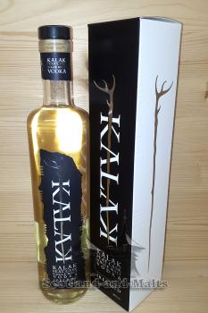 Kalak Vodka  „PEAT CASK“ aus Irland mit 40% - Irish single Malt Vodka