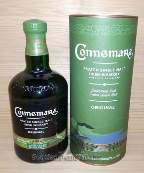 Connemara Original mit 40,0% - peated single Malt irish Whiskey