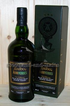 Ardbeg Auriverdes - Islay single Malt scotch Whisky / Sample ab