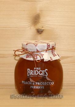 Peach and Prosecco Preserve - Pfirsichkonfitüre extra mit Proseccovon Mrs. Bridges