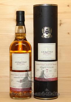 Ardmore 2013 - 7 Jahre Bourbon Hogshead No. 2092 / Sherry Hogshead No. 333872 mit 58,6% single Malt scotch Whisky von A.D.Rattray