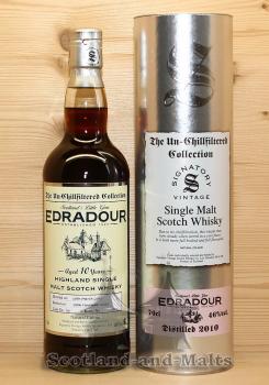 Edradour 2012 - 10 Jahre First Fill Sherry Cask No. 275 single Malt scotch Whisky mit 46,0% von Signatory