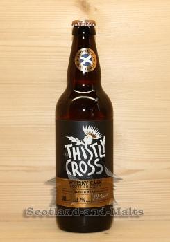 Whisky Cask Cider - schottischer Cider im Whisky Fass gereift mit 6,9% von Thistly Cross Cider