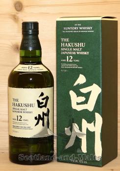 Hakushu 12 Jahre mit 43,0% - Japanese Single Malt Whisky von Suntory Whisky