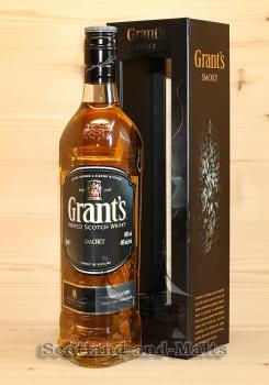 Grant´s Smoky Blended Scotch Whisky mit 40,0% von William Grant & Sons (WG&S)