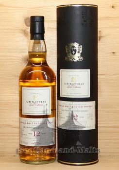 Miltonduff 2008 - 12 Jahre First fill Bourbon Barrel No. 701211 mit 60,9% single Malt scotch Whisky von A.D.Rattray