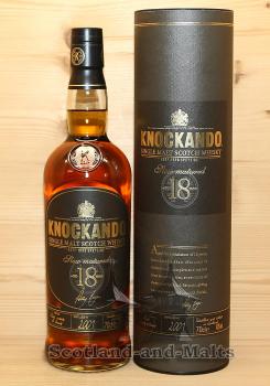 Knockando 2001 18 Jahre mit 43,0% single Malt scotch Whisky