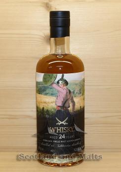 Tullibardine 1993 - 24 Jahre Bourbon Cask mit 52,5% The Clans Label von Sansibar Whisky - single Malt scotch Whisky