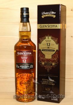 Glen Scotia 12 Jahre Seasonal Edition 2021 Finish in Oloroso & heavily charred Casks mit 54,7% Campbeltown single Malt scotch Whisky