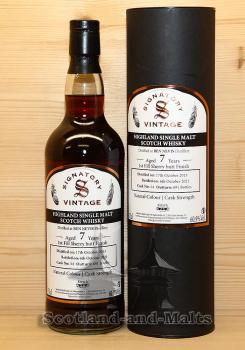 Ben Nevis 2013 - 7 Jahre + First Fill Sherry Butt Finish No: 14 - Highland single Malt scotch Whisky mit 60,9% von Signatory