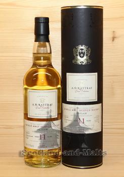 Ardlair 2010 - 11 Jahre Bourbon Barrel No. 800144 mit 57,5% single Malt scotch Whisky von A.D.Rattray (ungetorfter Ardmore)