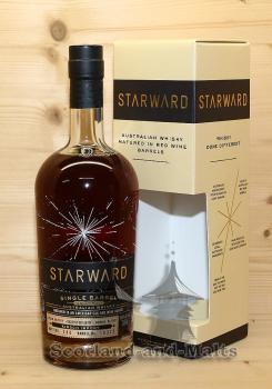 Starward 4 Jahre American Oak Red Wine Barrel No. 10312 mit 55,5% - Australian Single Malt Whisky