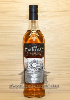 Island Blended Malt 22 Jahr ein Blended Malt scotch Whisky mit 46,5% von The Maltman - Single Malts from the Islands of Mull, Orkney and Islay