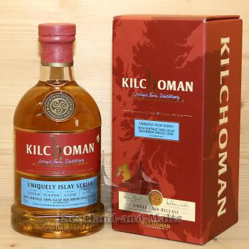 Kilchoman 2014 Vintage 100% Islay Bourbon Cask No. 302/2014 mit 57,3% - Uniquely Islay Series 10/10 "An T-Earrach 2022" Kilchoman Distillery