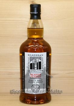 Kilkerran Heavily Peated Batch 6 mit 57,4% Cask Strength - single Malt scotch Whisky aus der Glengyle Distillery