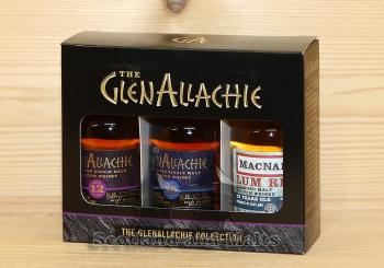 Glenallachie Collection - Geschenkpackung mit 3 Miniaturen a. 50ml (Glenallachie 12 Jahre + Glenallachie 15 Jahre + MacNairs Lum Reek 12 Jahre)