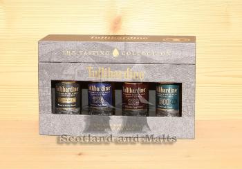 Tullibardine Miniatur Pack mit 4x 50ml Miniaturen Highland Single Malt scotch Whisky