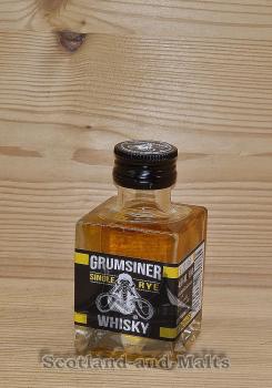 Mammoth Whisky Single Rye Whisky "Classic Edition" mit 45,8% als 50ml Miniatur aus der Grumsiner Brennerei in der Uckermark