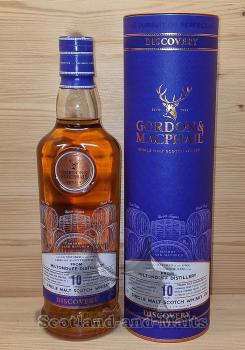 Miltonduff 10 Jahre Sherry Casks Matured mit 43,0% Single Malt scotch Whisky von Gordon & MacPhail