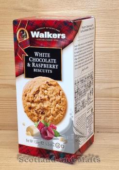 White Chocolate & Raspberry Biscuits 150g / Kekse von Walkers Shortbread Ltd.