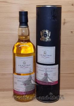 Ardmore 2013 - 9 Jahre Bourbon Cask + Lebanese Red Wine Finish No. 2093 mit 56,2% single Malt scotch Whisky von A.D.Rattray