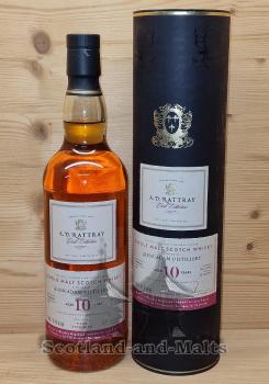 Glencadam 2012 - 10 Jahre Bourbon Cask + Moscatel Cask Finish No. 900012 mit 60,1% single Malt scotch Whisky von A.D.Rattray